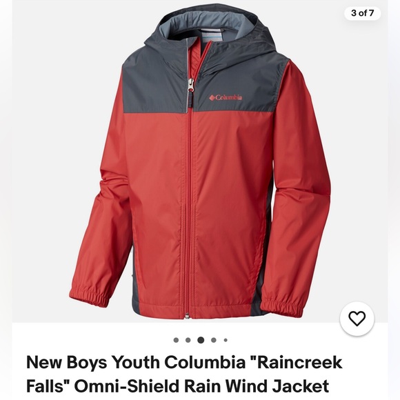 Columbia little kids rain jacket ♥️ - Picture 1 of 8
